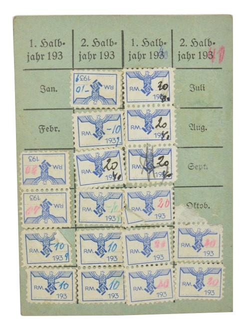 German TENO Memberpass and Papers