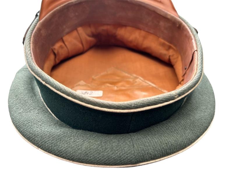 Wehrmacht Infantry EM/NCO Visor Cap , Unit marked