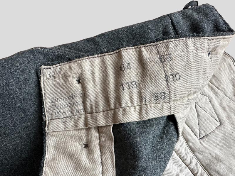 WH (HEER) M36 Steingrau Trousers