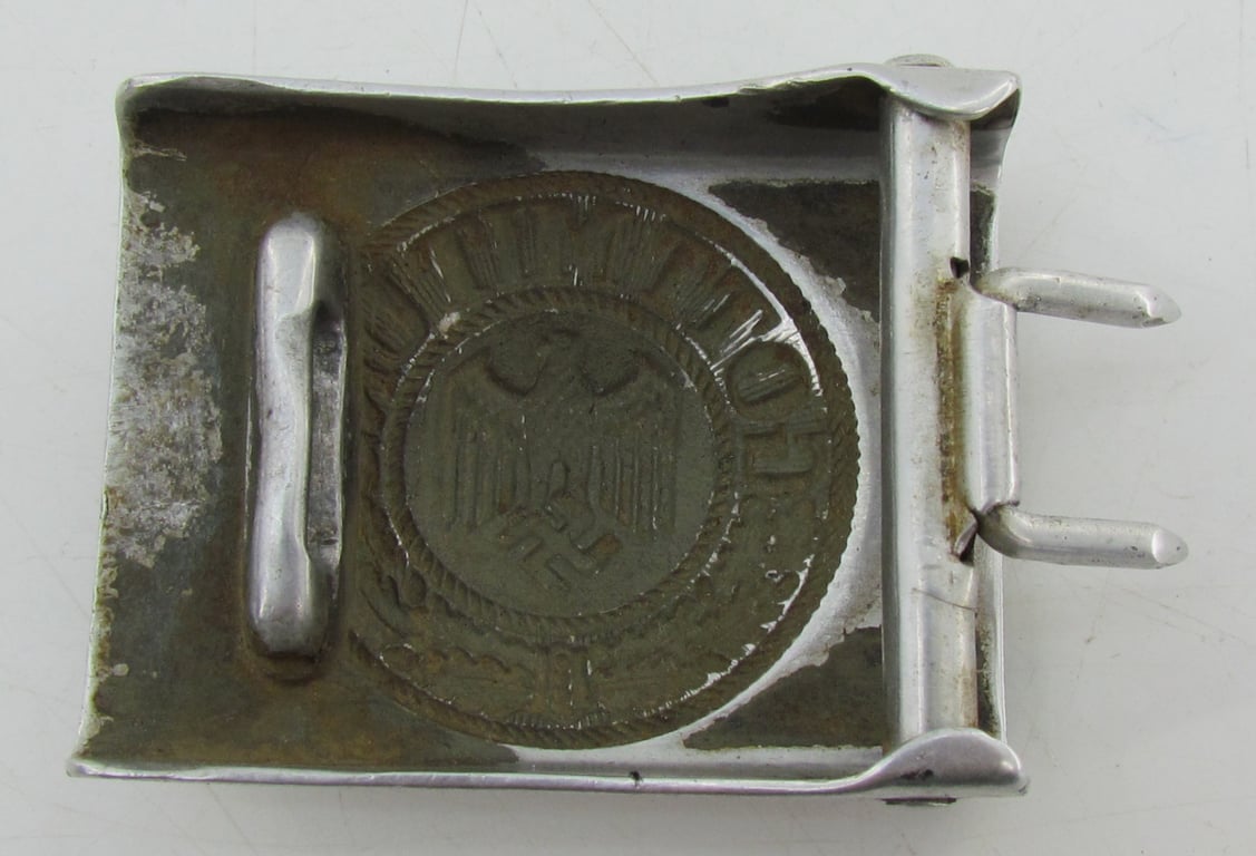 Wehrmacht (Heer) Aluminum Belt Buckle