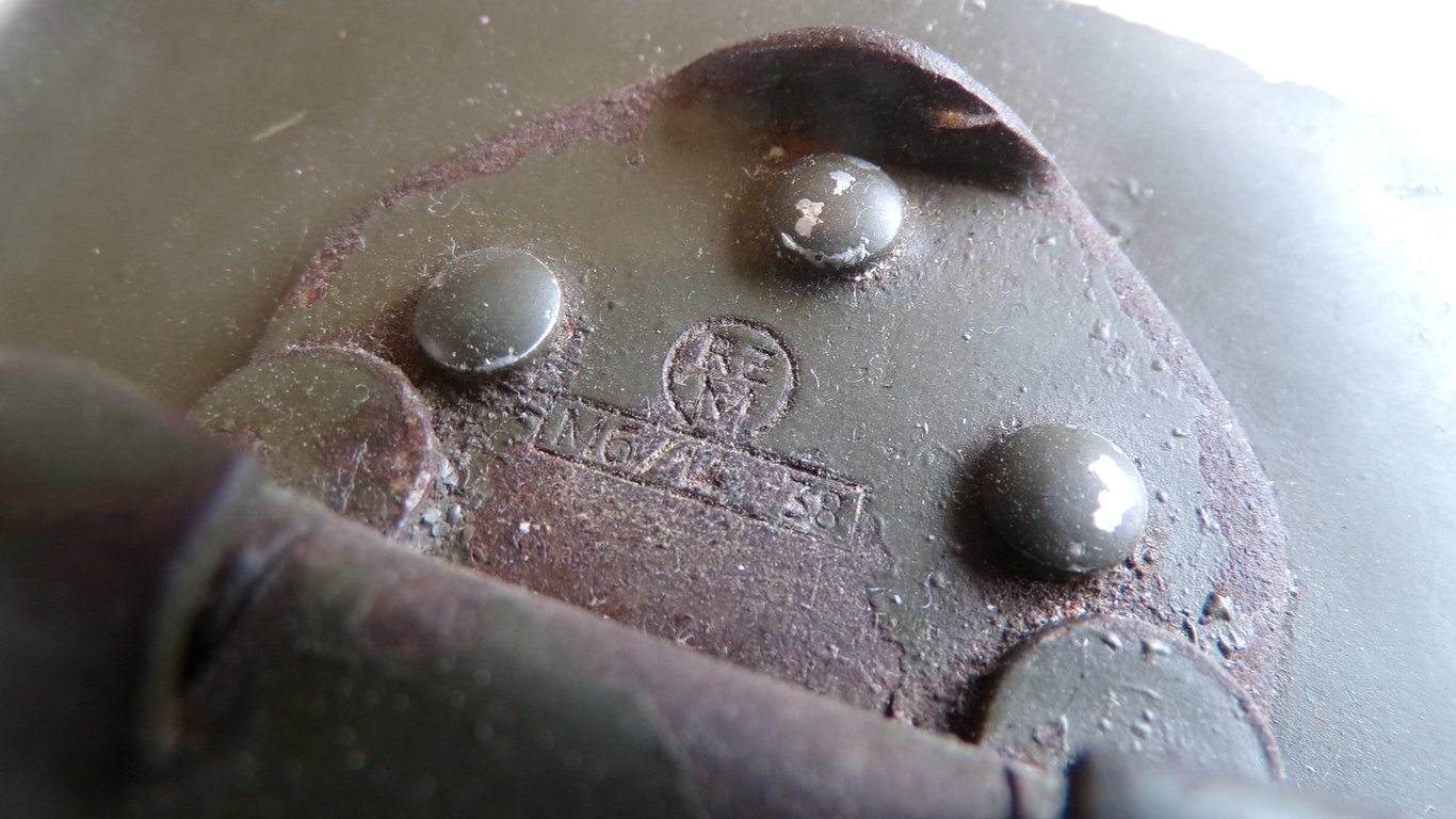 Rare Pre-War Matching RZM M6/44 1938 Aluminum Mess Tin - 85% Original Paint