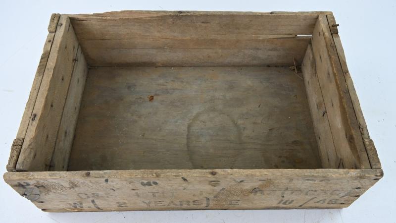 British WW2 Food Supply Box