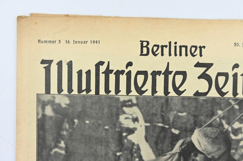 German Berliner Illustrierte Zeitung Newspaper 1941
