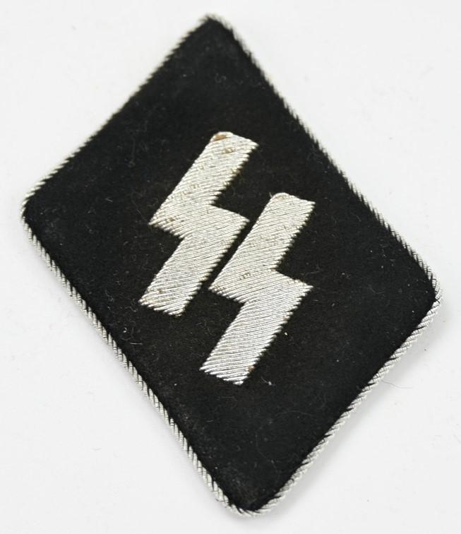 German Waffen-SS Officer Runes Collar Tab