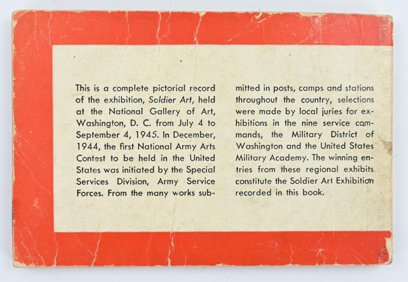 US WW2 Soldier Art Booklet