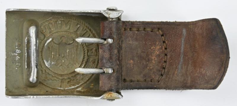 German WH Beltbuckle with Tab 'R.S.&S.'