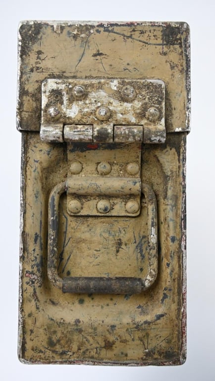 German WH MG34/42 Camo Ammo Box