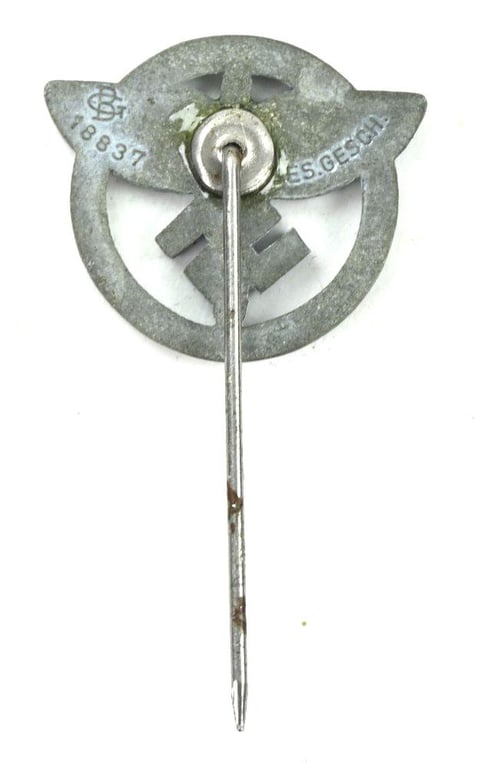 German NSFK Member Stickpin