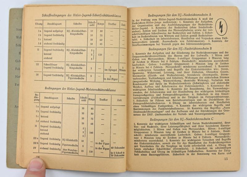 German HJ Booklet 'Du und dein Heer'