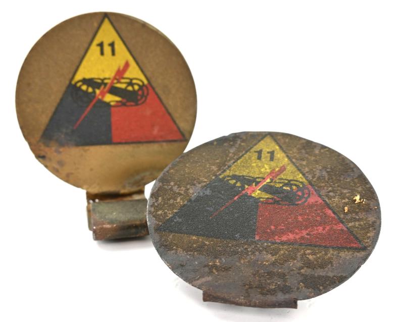 US WW2 11th Armored Division Shooting Targets
