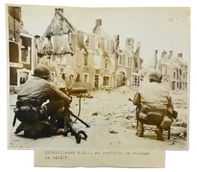 US WW2 Press Photo 'Normandy Campaign'