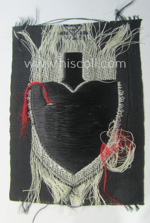 RAD (ie. 'Reichsarbeitsdienst') officers'-pattern sleeve-badge (or: 'Dienststellenabzeichen') bearing the specialist- ie. unit-designation: '330'