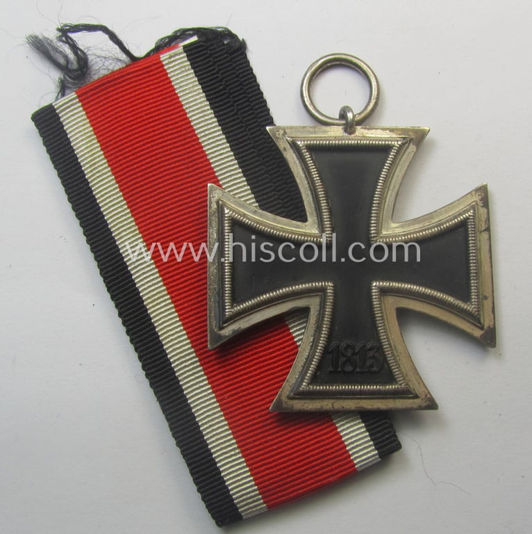 Maker- (ie. '106'-) marked 'Eisernes Kreuz II. Klasse' by the Austrian company: 'Brüder Schneider A.G.'