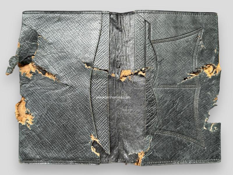 German WWI Battle-Damage Soldbuch