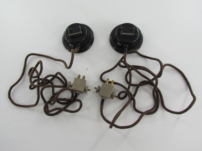 Wehrmacht Brustmikrofon 33 in Original Pouch...Rare!