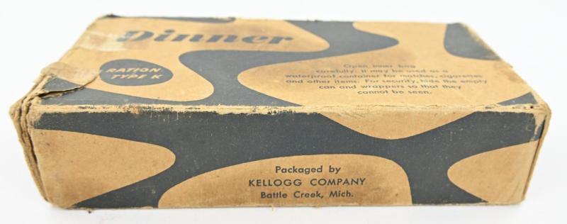US WW2 Ration Type K 'Dinner'