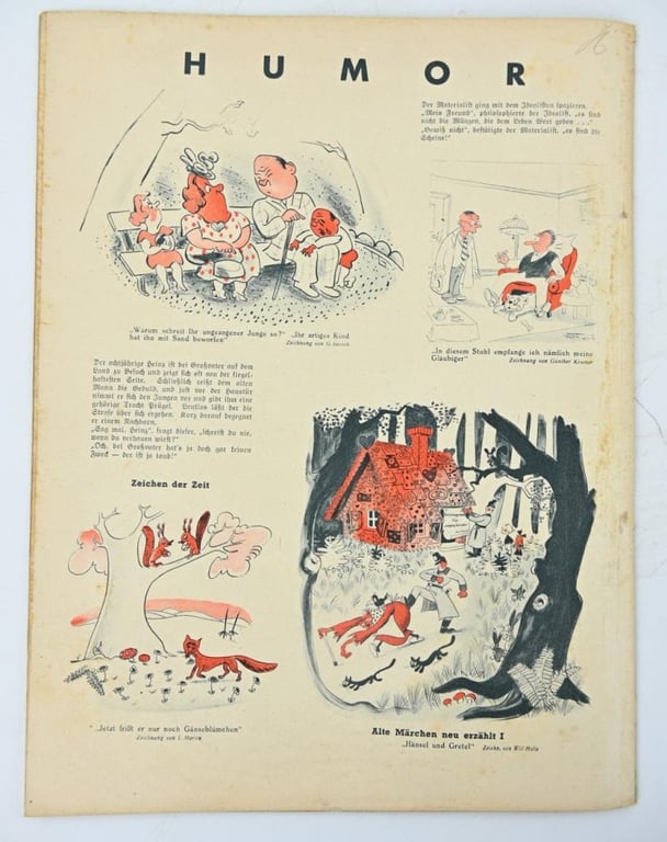 German Third Reich Magazine 'Die Woche' 1940
