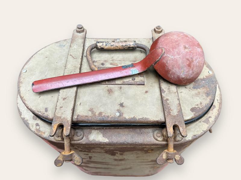 German Tan Food Container