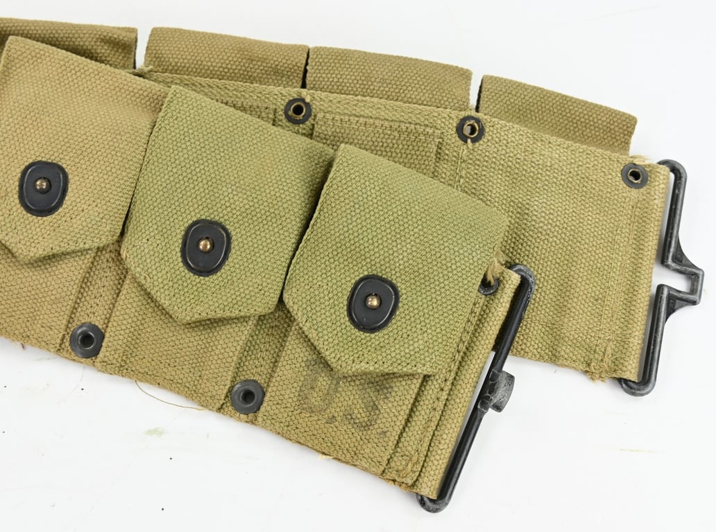 US WW2 M1 Garand Ammo Belt 1943