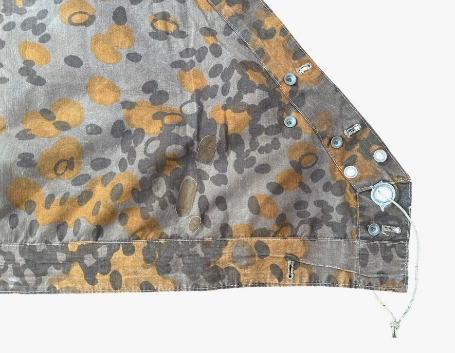 Rare Original Waffen-SS Reversible Planetree Camouflage Zeltbahn 31
