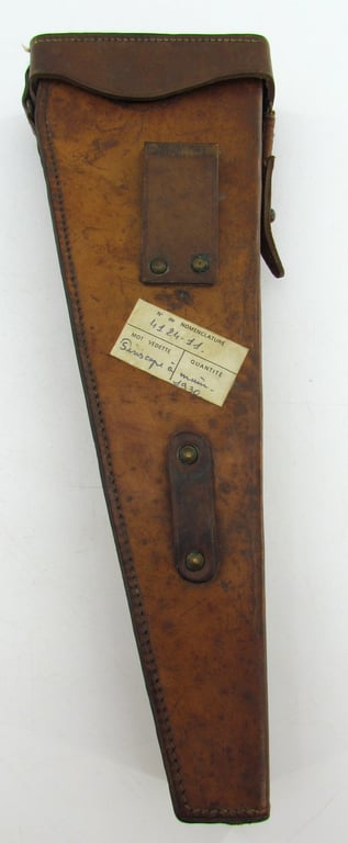 Rare original French Camouflaged Trench Periscope with Leather Carrying Case