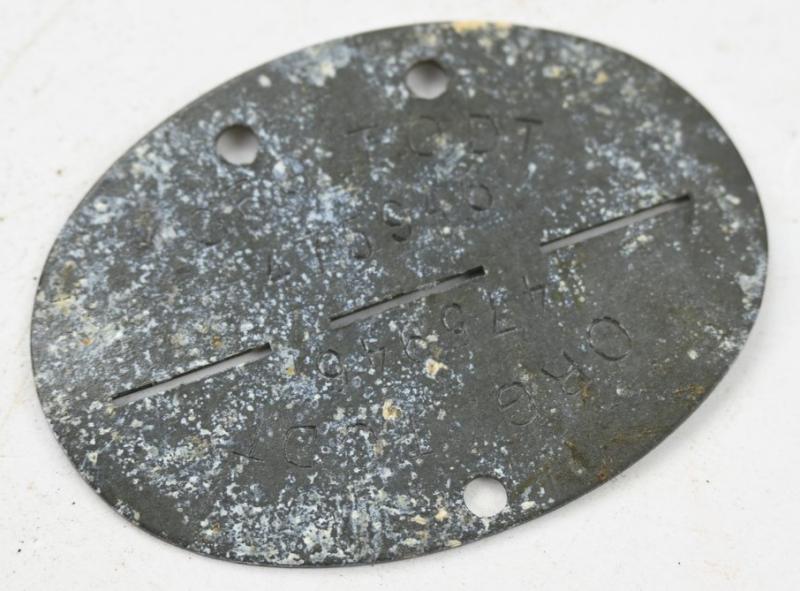 German Org. Todt Dog-Tag