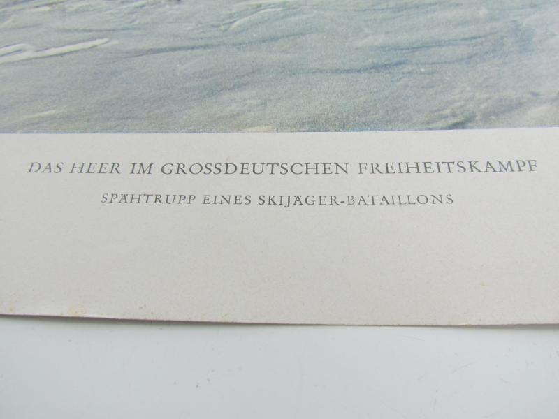 German.Printed Photo,”Das Heer Im Grossdeutschen Freiheitskampf