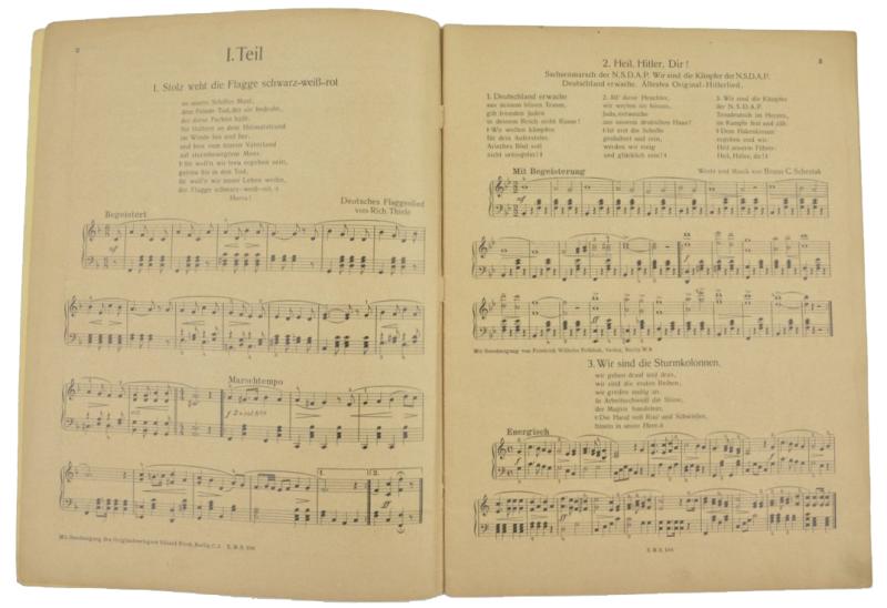 German SA Songbook 'Jung Deutschland'