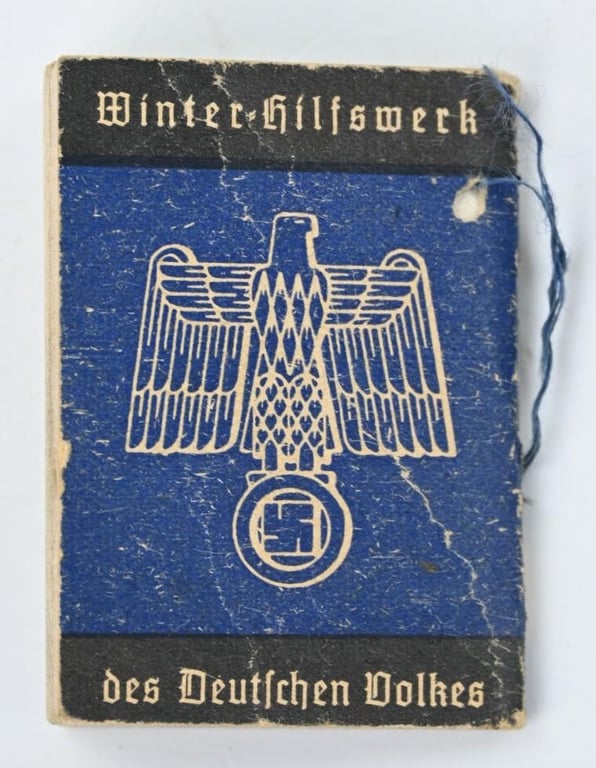 German WHW Pocket Booklet Adolf Hitler