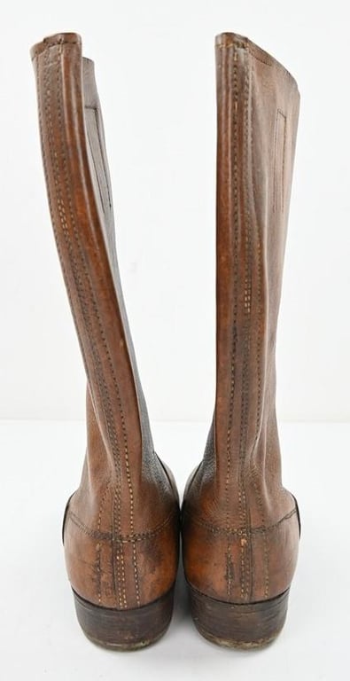 German LW/WH Brown Combat Jackboots