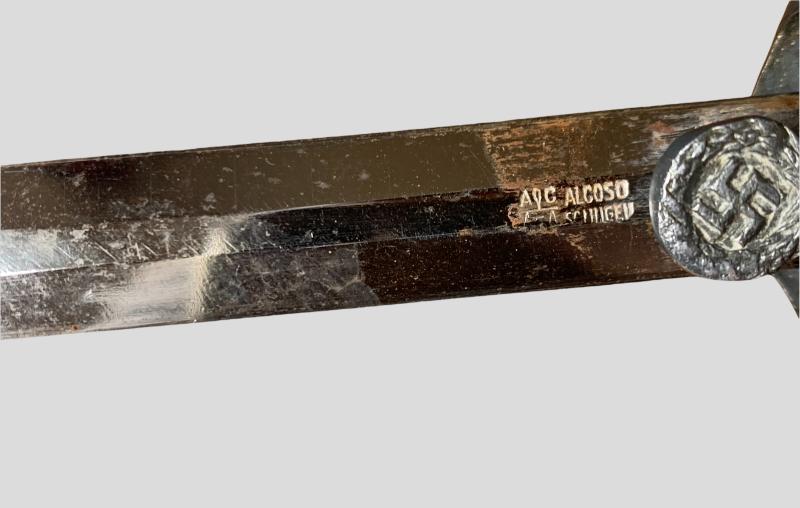 WH (HEER) 3/4 Miniature Army Officer's Dagger