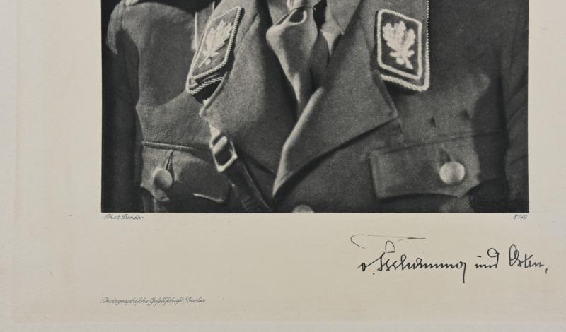 German Third Reich 'Hans von Tschammer Osten' Lithograph by K.J. Böhringer
