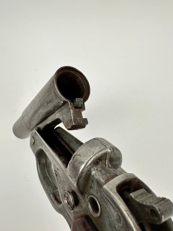 Original German WWII Flare Pistol LP42 (Leuchtpistole) By Waffenfabrik Hugo Schneider AG "wa"