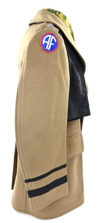 US WW2 Major General and Nuremberg Trail Member: Lawrence C. Jaynes Officer Overcoat
