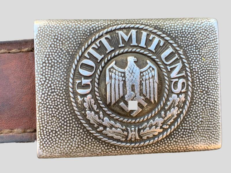 WH (HEER) Aluminium Belt Buckle