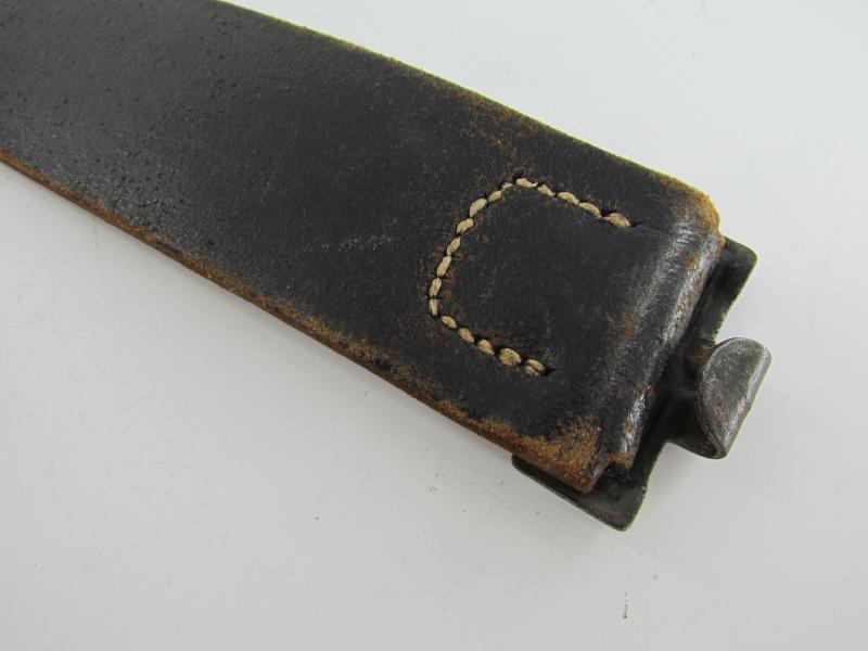 German Leather Equipment Belt