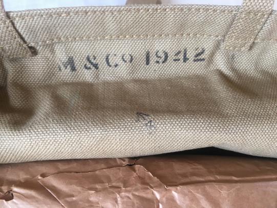 British Medical Webbing Shell Dressing Bag -1942-