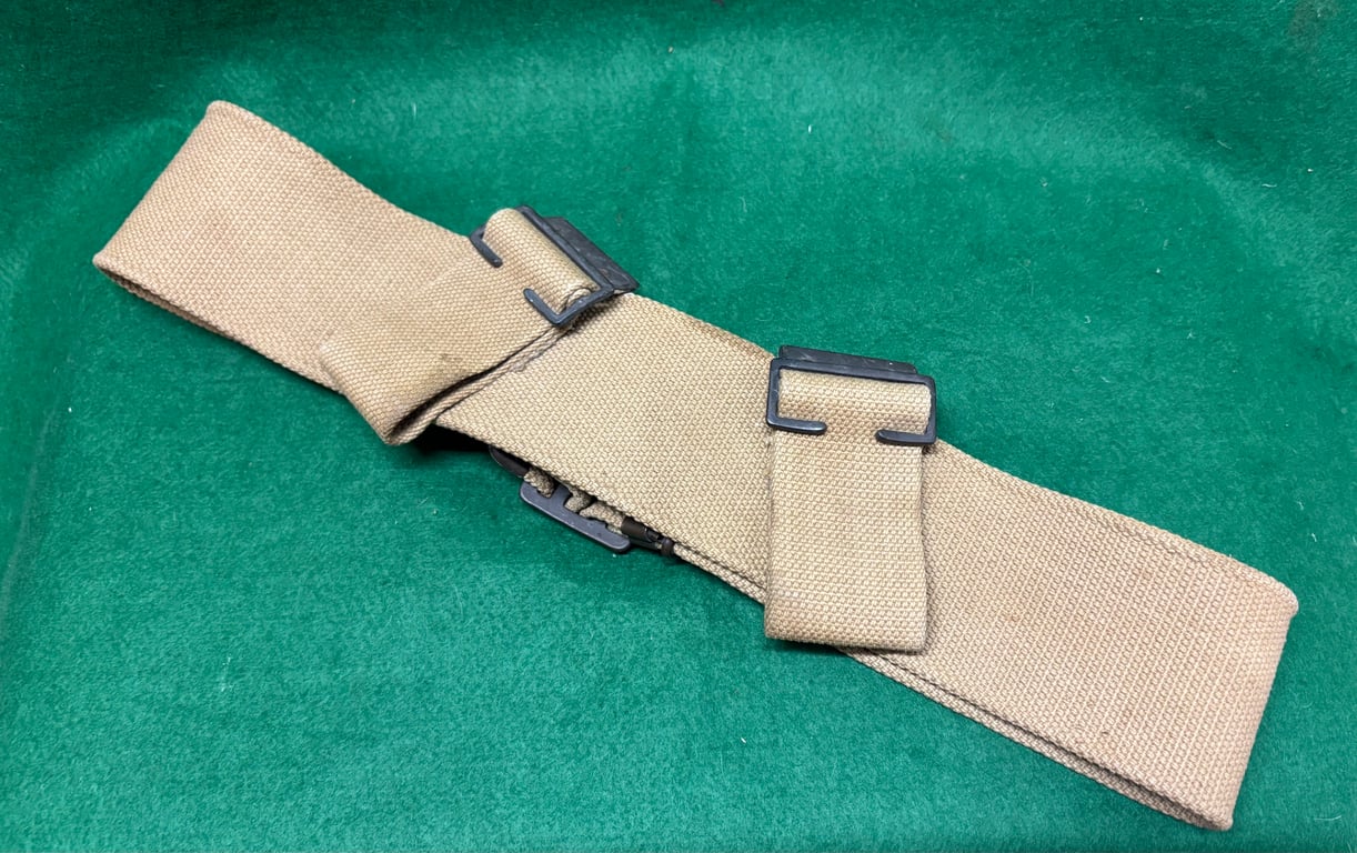 WW1 1908 Pattern Web Equipment Waist Belt dated 1915
