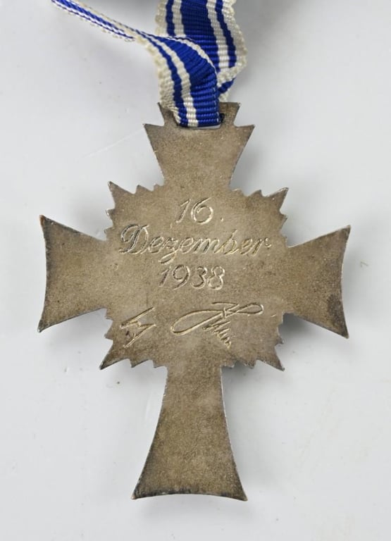 German Mother's Cross in Silver