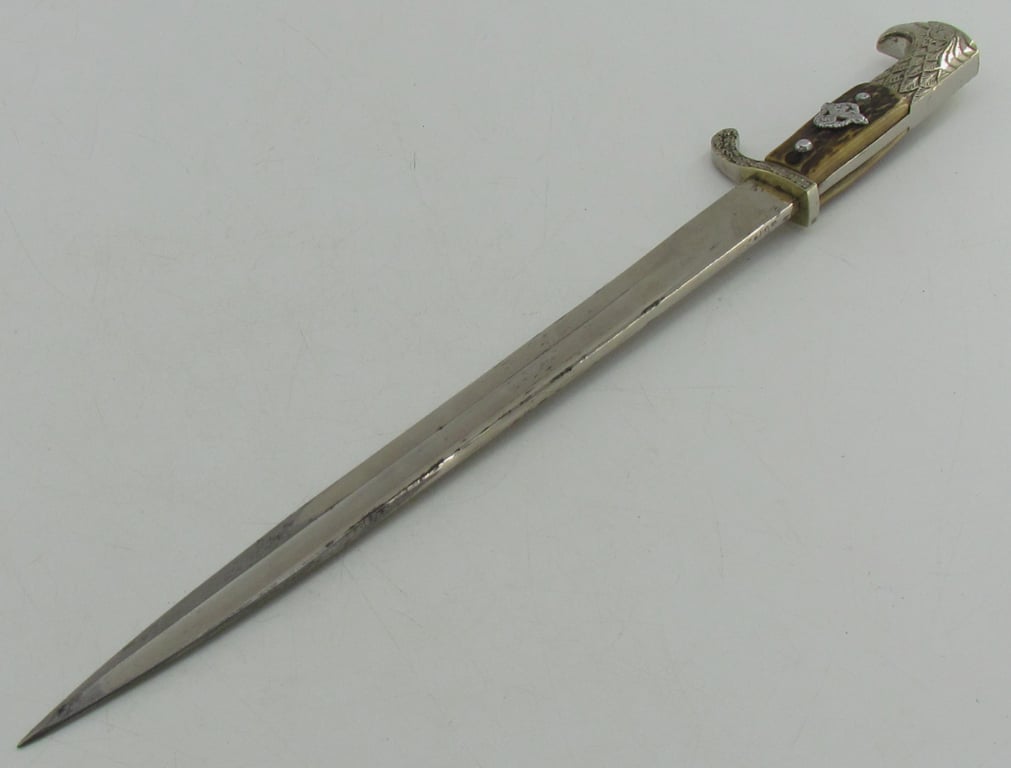 Matching Unit Marked Police Long Bayonet by by Carl Eickhorn, Solingen.
