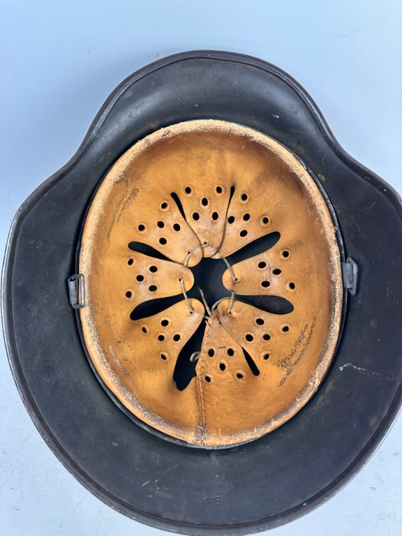 EX SD SS Helmet Named "SS mann Franeh Yrgen"