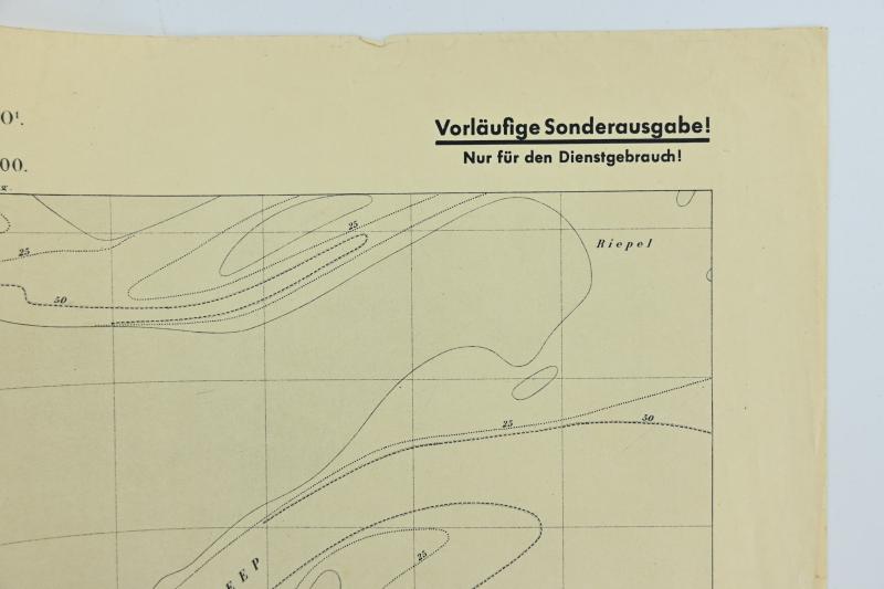 German Mapcard of 'Buitenpaal O1 ' Holland