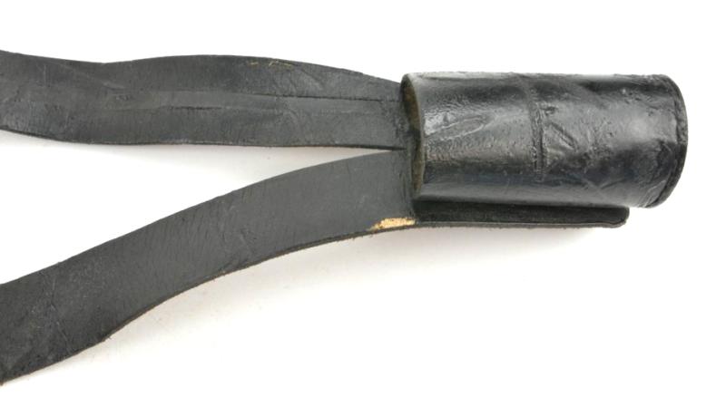 German WH Flag Pole Leather Carrying Holster