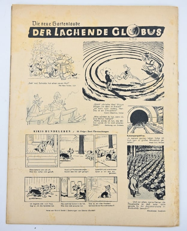 German Magazine 'Die Neue Gartenlaube' 18 September 1940