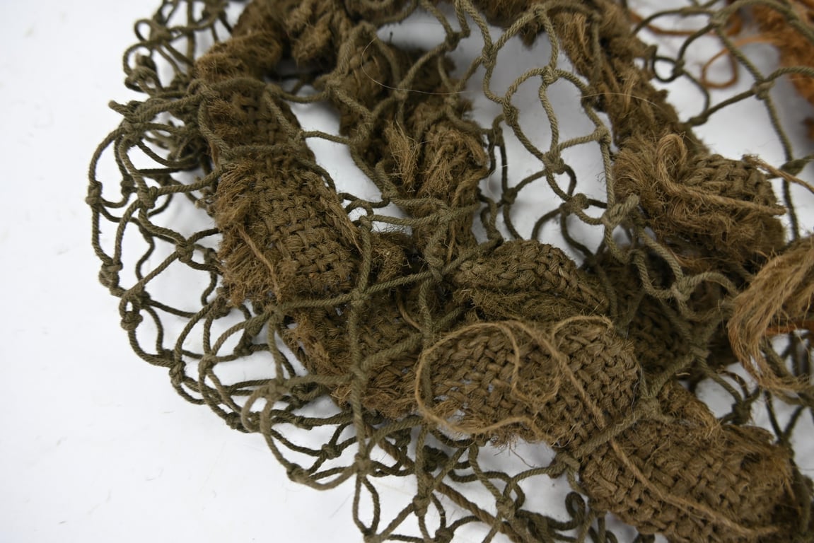 US WW2 Helmet Net with Scrim