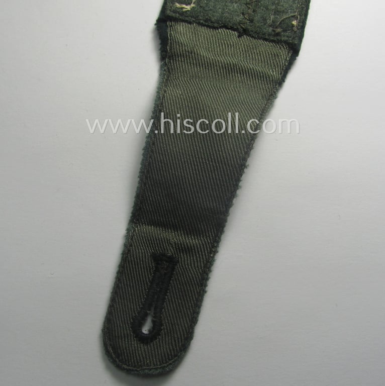 Single - and actually not that often seen! - WH (Heeres) NCO-type (ie. 'M36-/M40'-pattern- and 'pointed styled') 'cyphered' shoulderstrap as was intended for usage by an: 'Uffz. des Infanterie-Rgts. 65'