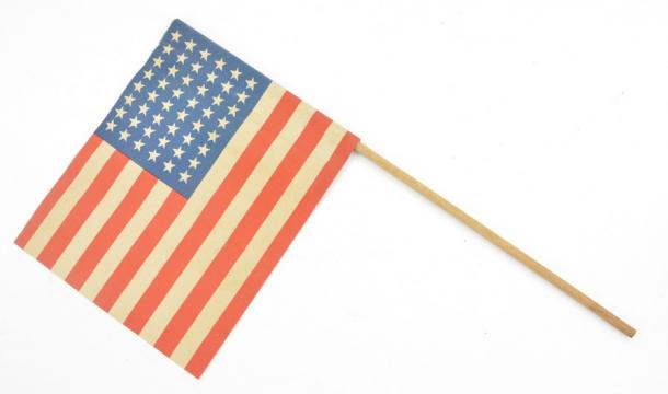 US WW2 Paper Flag