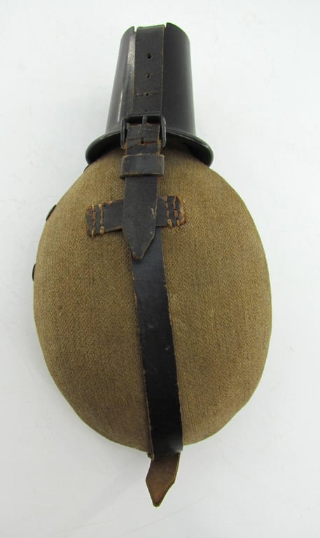 Wehrmacht M42 Canteen with Gabardine Cover