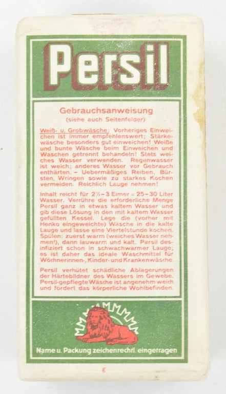 German Third Reich Era Persil cleaning powder