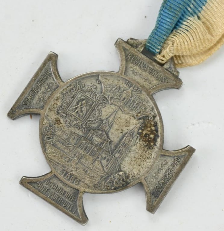 German WW1 Veteran Medal 'Kriegerverein Vilsbiburg, Kriegswallfahrt 1928'